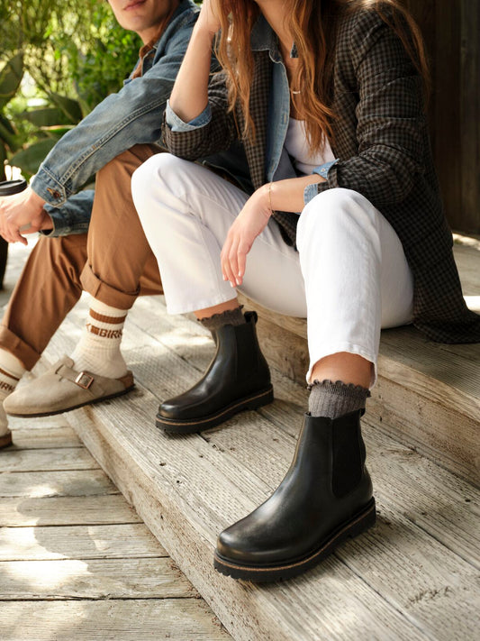 BIRKENSTOCK HIGHWOOD SLIP ON | BLACK
