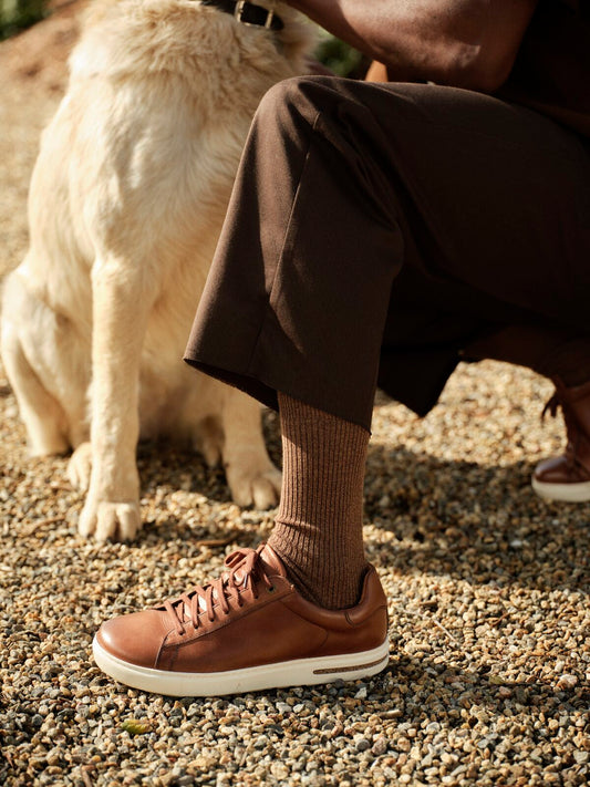 BIRKENSTOCK BEND LOW LEATHER | COGNAC