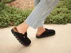 BIRKENSTOCK BOSTON CHUNKY SUEDE | BLACK