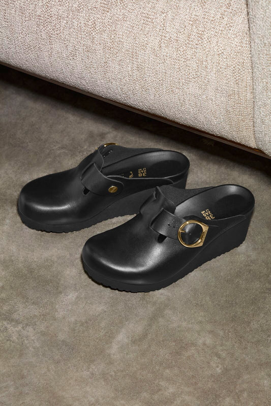 BIRKENSTOCK FANNY RING BUCKLE | BLACK