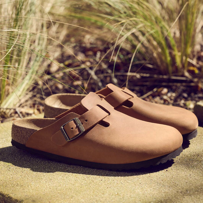 BIRKENSTOCK BOSTON OILED LEATHER | COGNAC