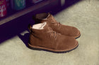 BIRKENSTOCK UPPSALA MID SHEARLING SUEDE | DARK TEA