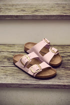 BIRKENSTOCK ARIZONA BIG BUCKLE NUBUCK | SOFT PINK