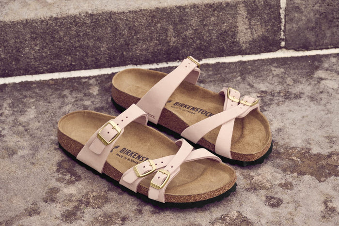 BIRKENSTOCK FRANCA SOFT FOOTBED NUBUCK | SOFT PINK