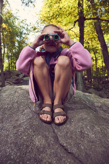 BIRKENSTOCK ARIZONA KIDS BIRKIBUC | MOCHA