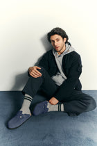 BIRKENSTOCK BOSTON SOFT FOOTBED | NEW NAVY
