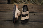 BIRKENSTOCK ARIZONA CHUNKY BIRKO FLOR | SANDCASTLE