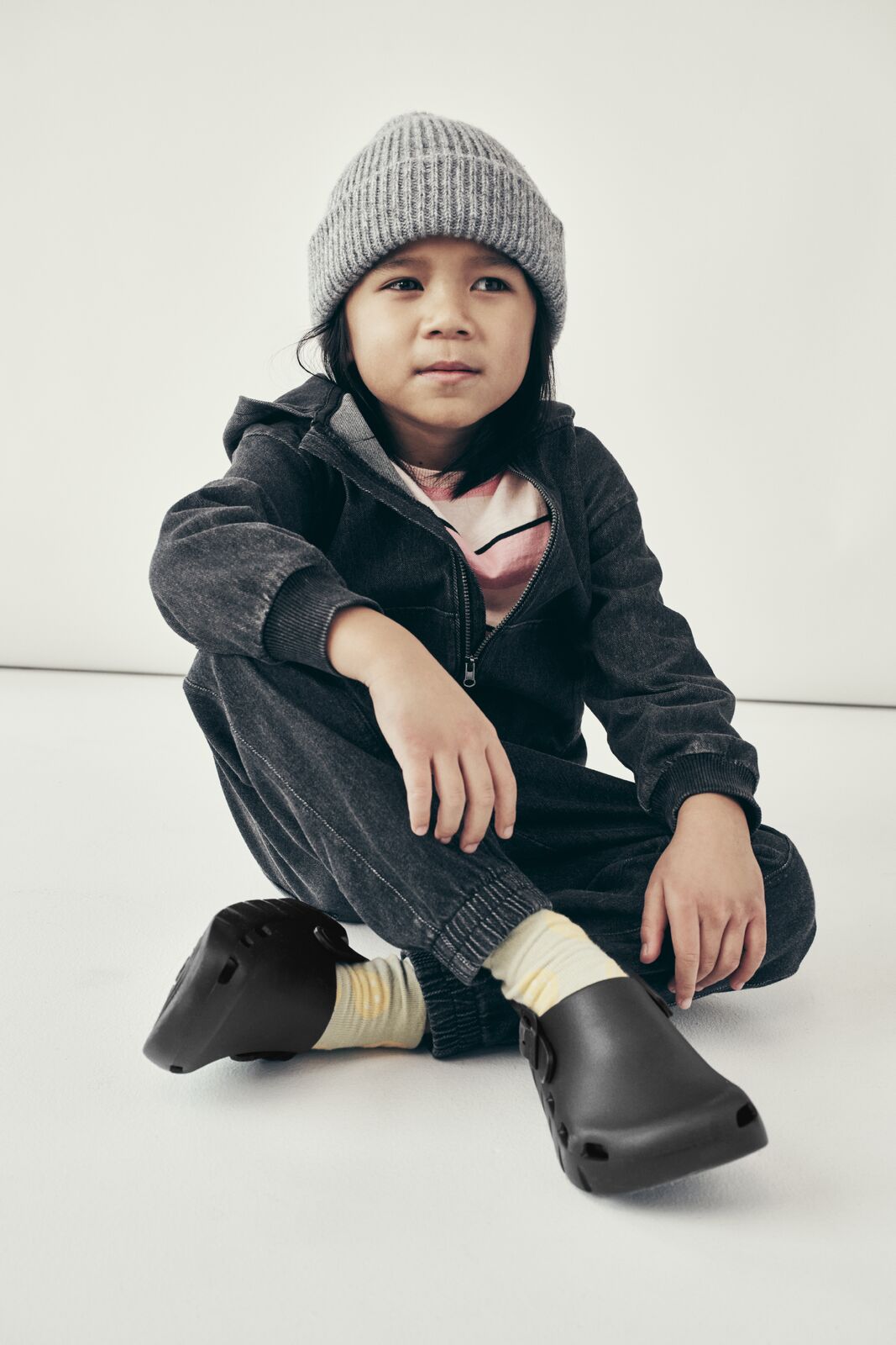 BIRKENSTOCK BIRKI FLOW KIDS EVA | BLACK
