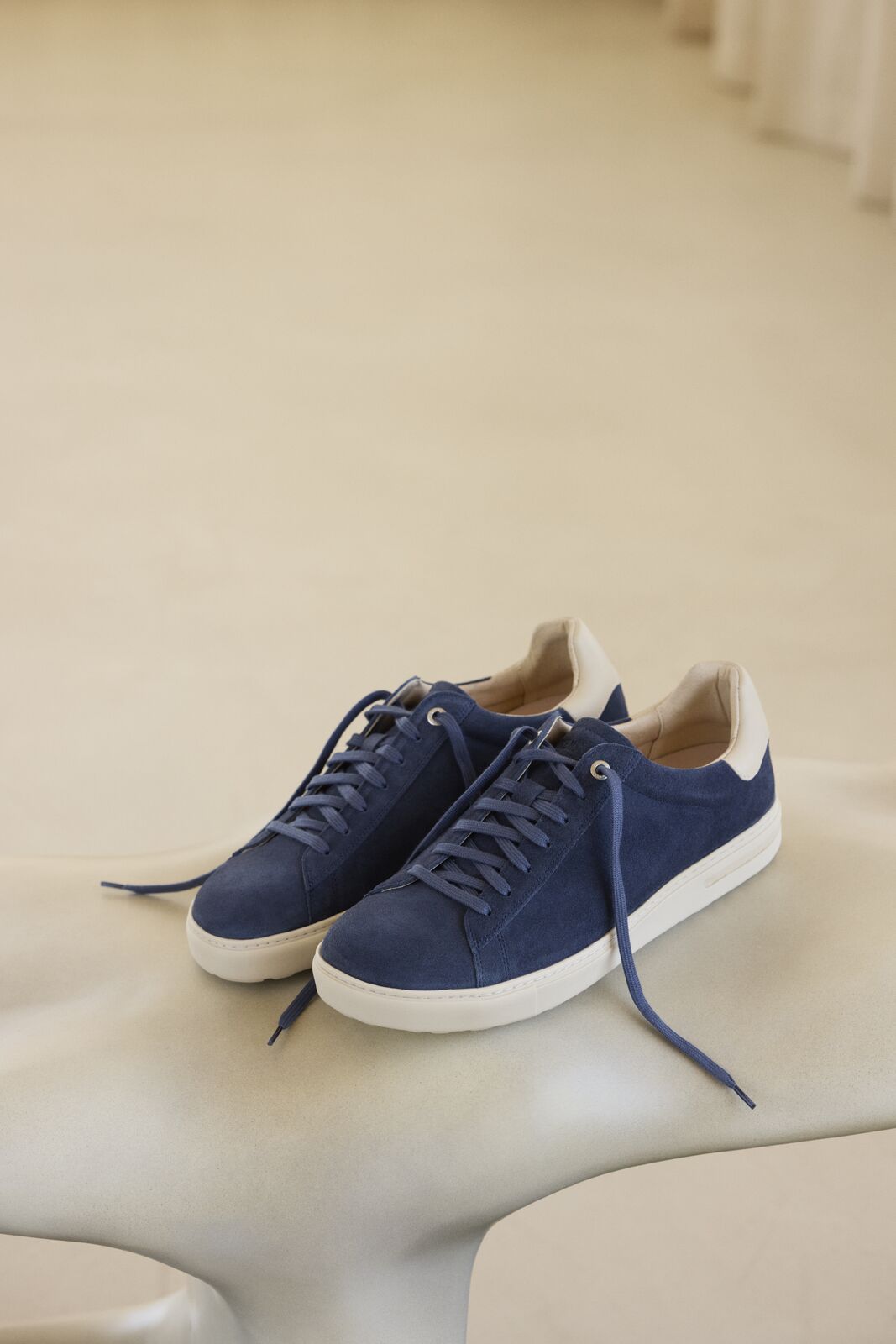BIRKENSTOCK BEND VARSITY | NAVY/EGGSHELL