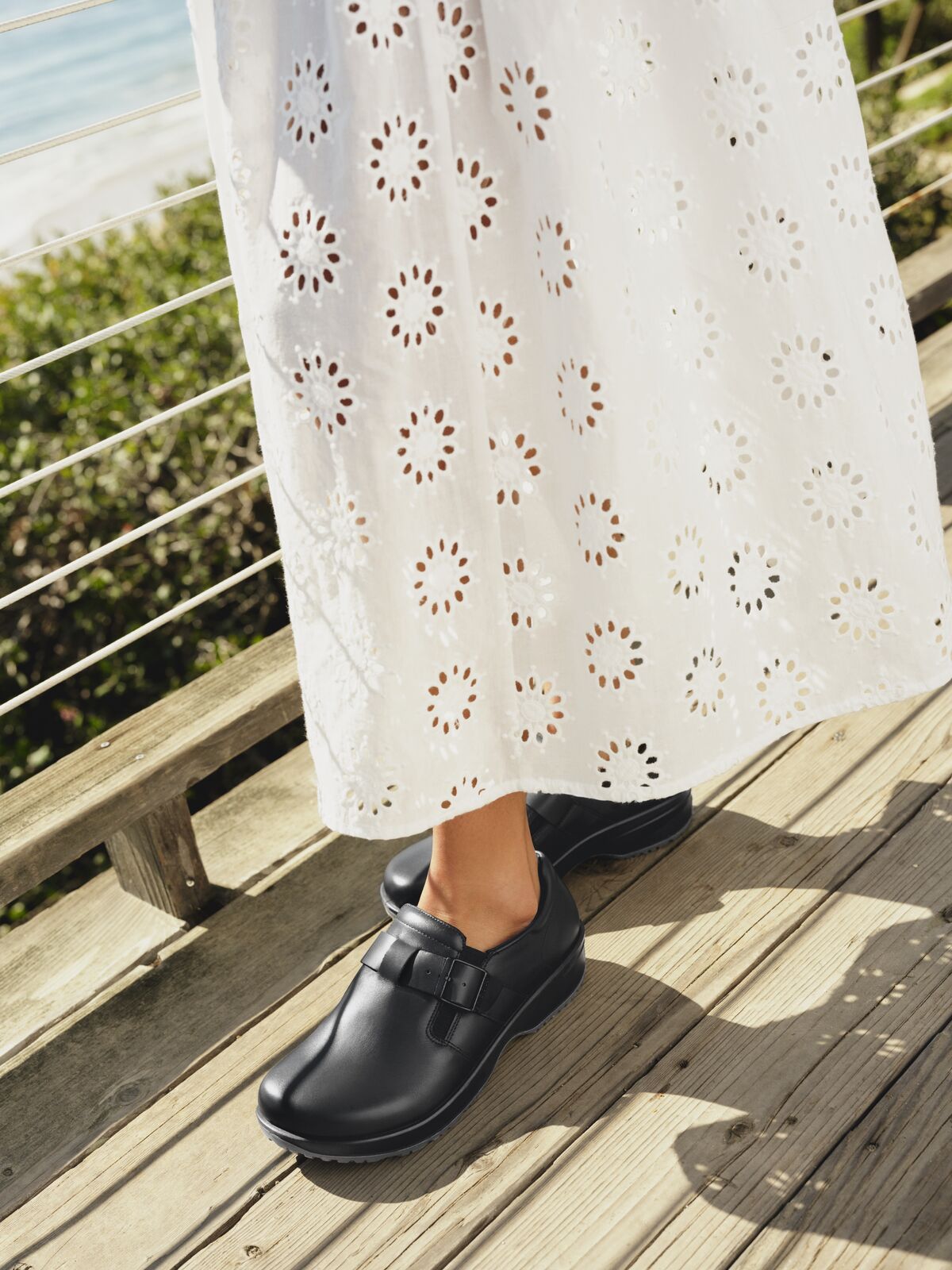 BIRKENSTOCK CARIS PRO LEATHER | BLACK