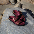 Load image into Gallery viewer, BIRKENSTOCK ARIZONA DROPLET BUCKLE | ZINFANDEL
