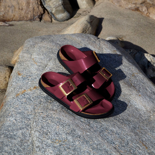 BIRKENSTOCK ARIZONA DROPLET BUCKLE | ZINFANDEL