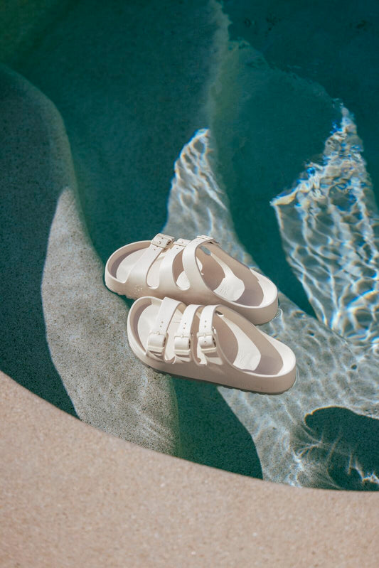BIRKENSTOCK FLORIDA FLEX PLATFORM EVA | EGGSHELL