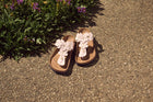 BIRKENSTOCK GIZEH FLOWER LEATHER | LIGHT ROSE