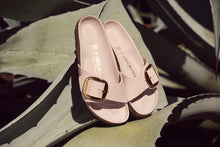 BIRKENSTOCK MADRID BIG BUCKLE HIGH SHINE | LIGHT ROSE