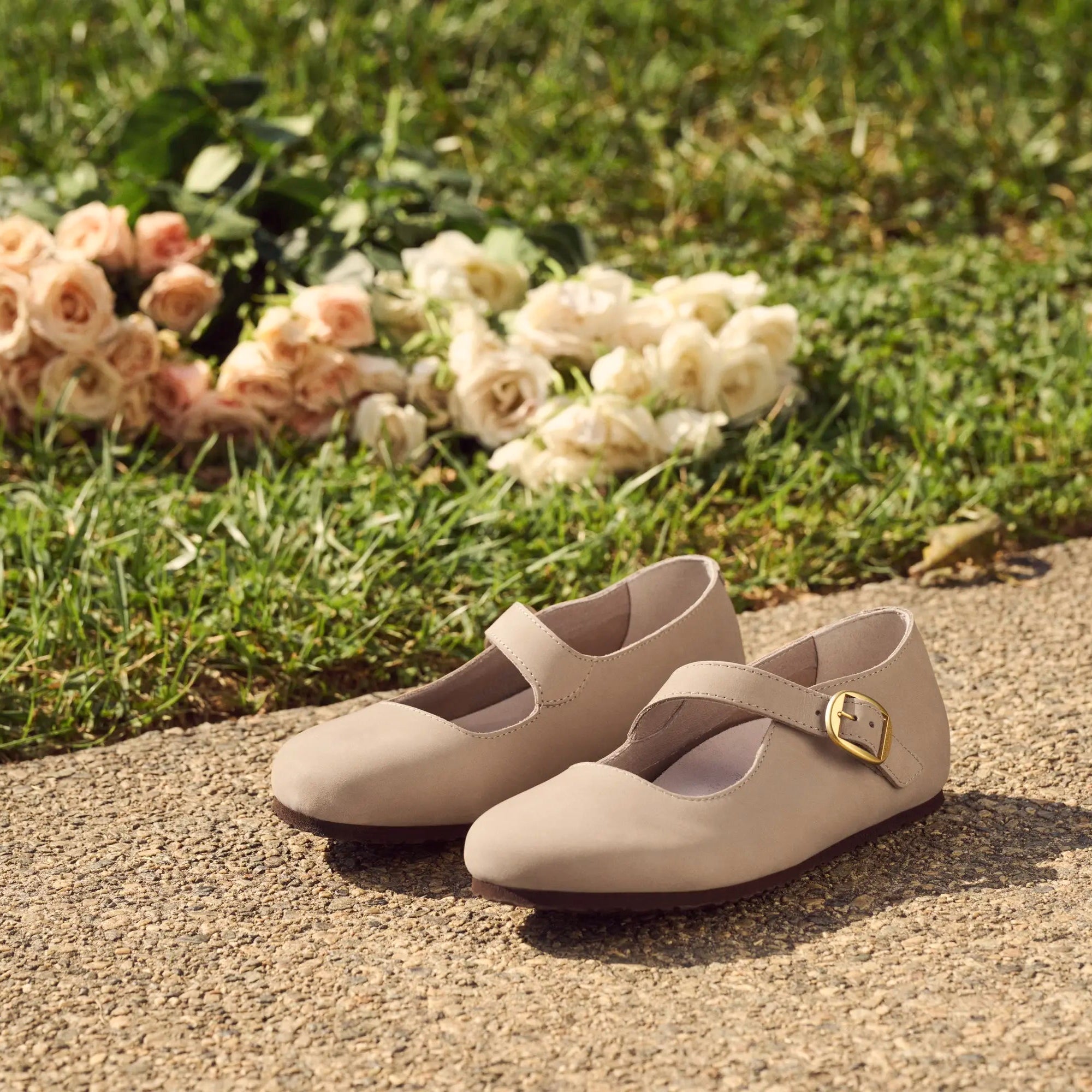 BIRKENSTOCK TRACY NUBUCK | SANDCASTLE