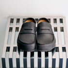 BIRKENSTOCK NAPLES WRAPPED LEATHER | BLACK