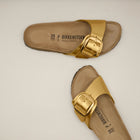 BIRKENSTOCK MADRID BIG BUCKLE | METALLIC GOLD