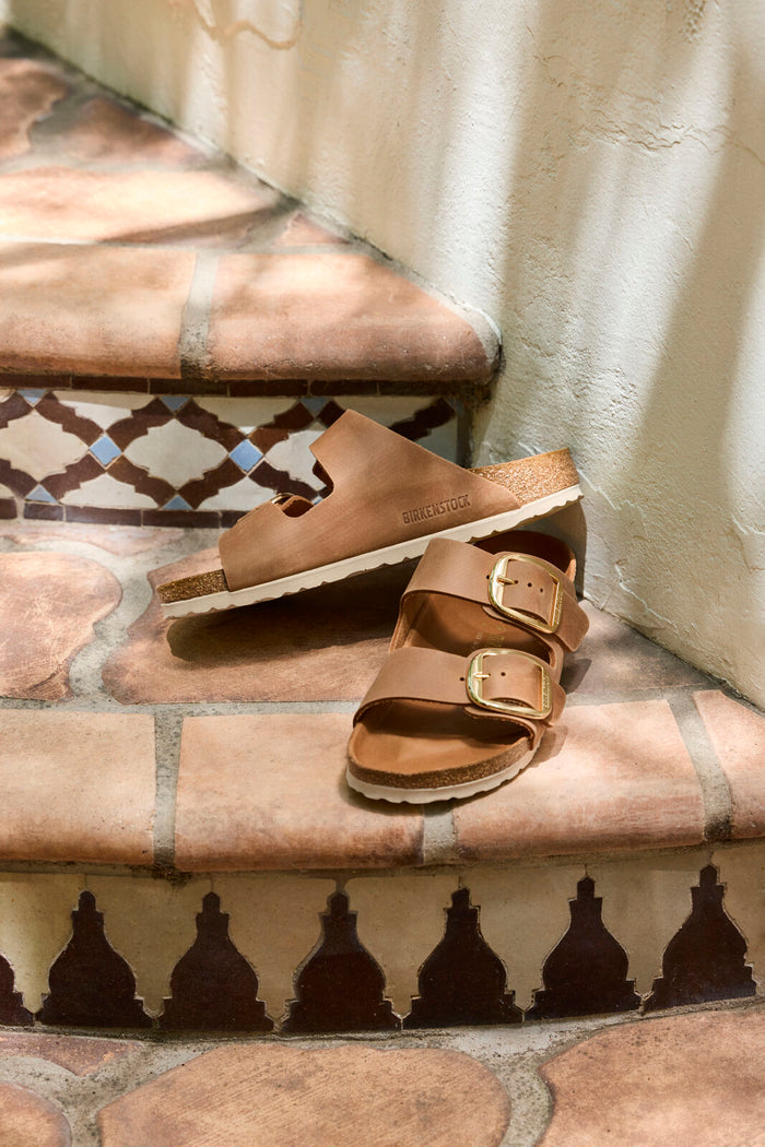 BIRKENSTOCK ARIZONA BIG BUCKLE | COGNAC