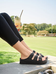 BIRKENSTOCK FLORIDA FLEX PLATFORM EVA | BLACK