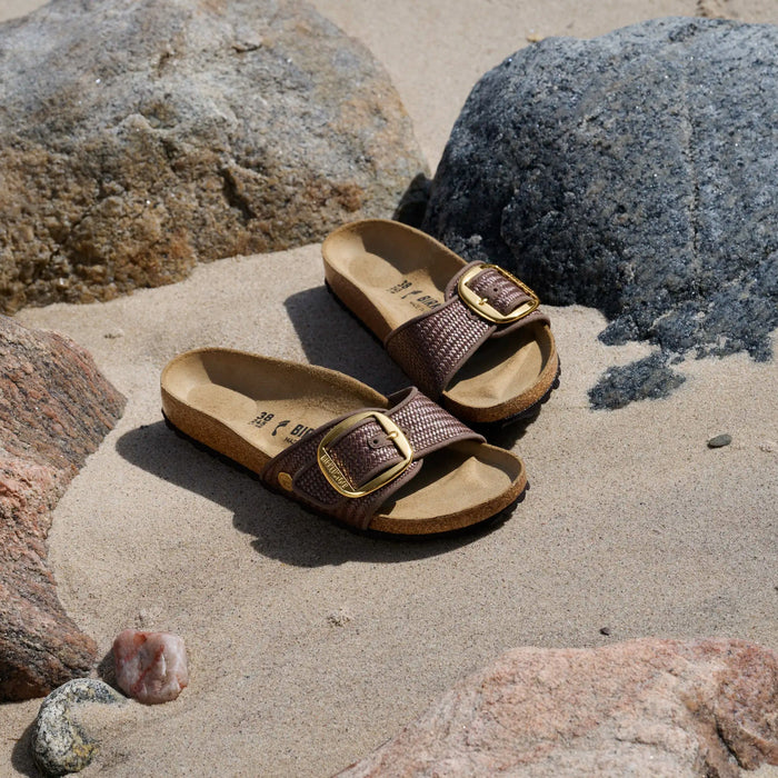 BIRKENSTOCK MADRID BIG BUCKLE | RAFFIA CARAFE