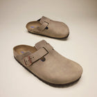 BIRKENSTOCK BOSTON SOFT FOOTBED LEATHER | TOBACCO