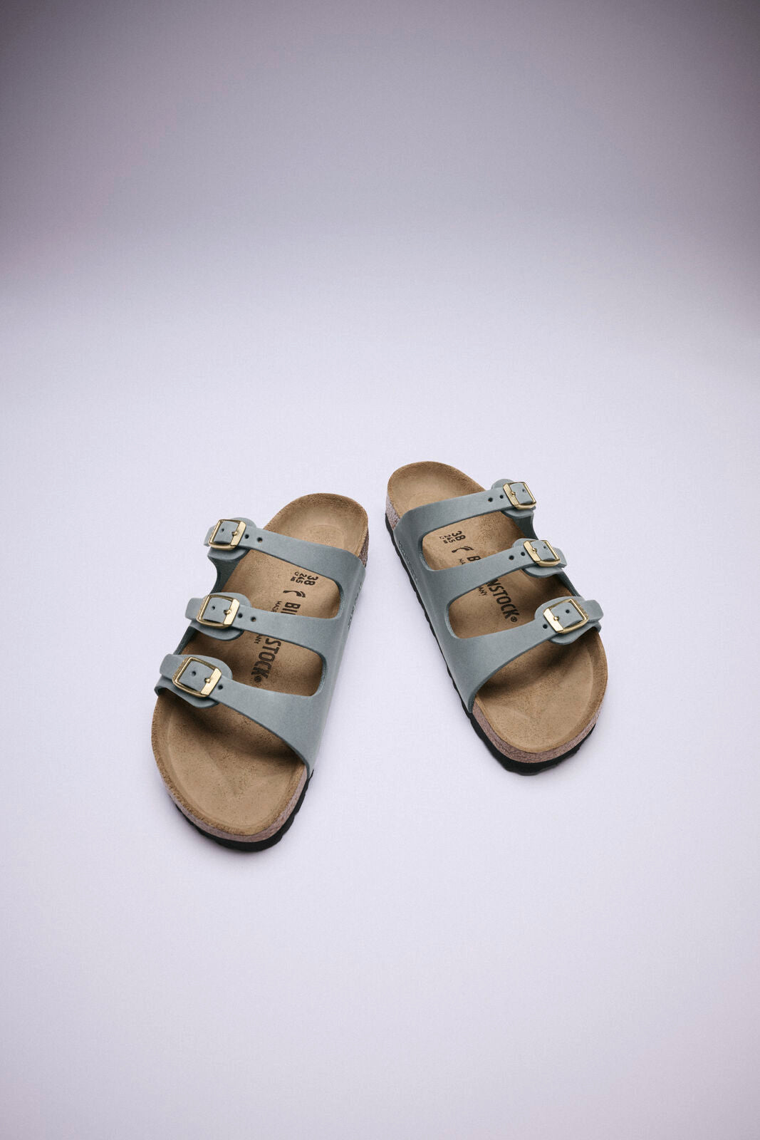 BIRKENSTOCK FLORIDA LEATHER | BASALT GRAY