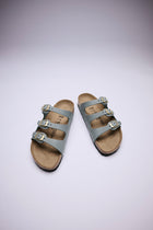 BIRKENSTOCK FLORIDA LEATHER | BASALT GRAY