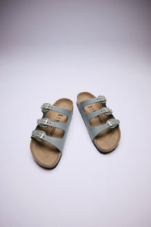 BIRKENSTOCK FLORIDA LEATHER | BASALT GRAY