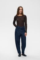 IN WEAR FANG LONG SLEEVE TSHIRT | CHOCOLATE BROWN