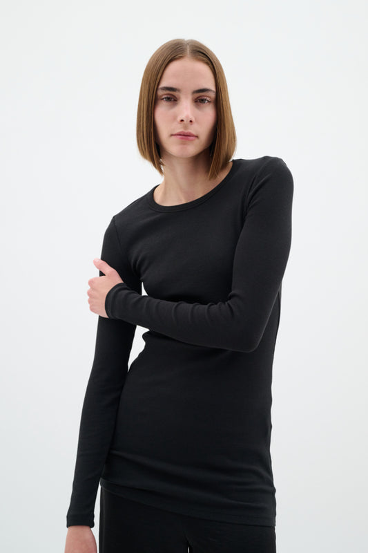 IN WEAR LOLAH CREW | BLACK