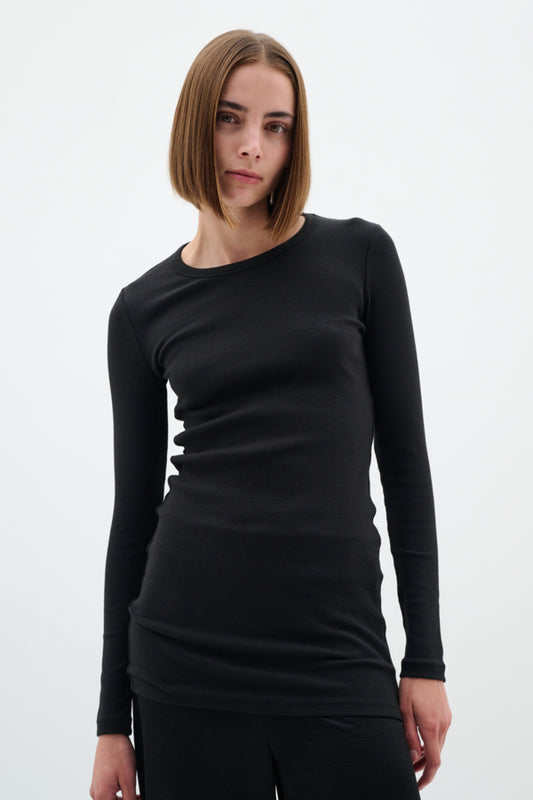 IN WEAR LOLAH CREW | BLACK