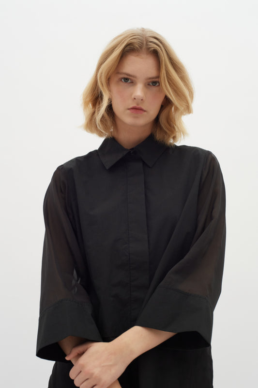 IN WEAR BURRELL SHIRT | BLACK