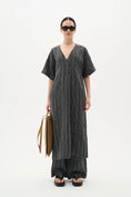 Load image into Gallery viewer, IN WEAR SOLINA DRESS | BLACK STRIPE
