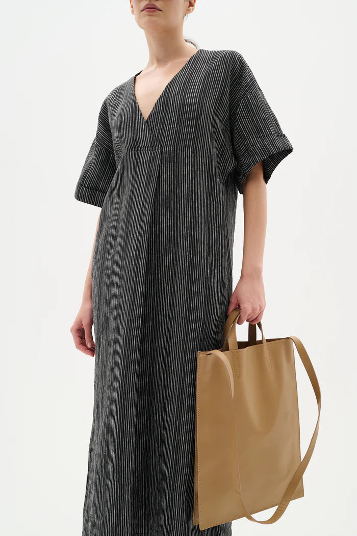 IN WEAR SOLINA DRESS | BLACK STRIPE
