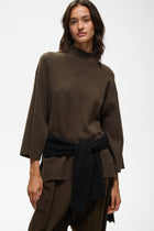 IN WEAR TILDA PULLOVER | CHOCOLATE TORTE BROWN