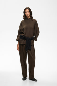 IN WEAR TILDA PULLOVER | CHOCOLATE TORTE BROWN