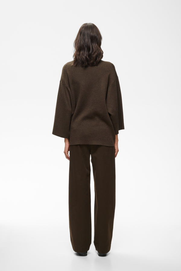 IN WEAR TILDA PULLOVER | CHOCOLATE TORTE BROWN
