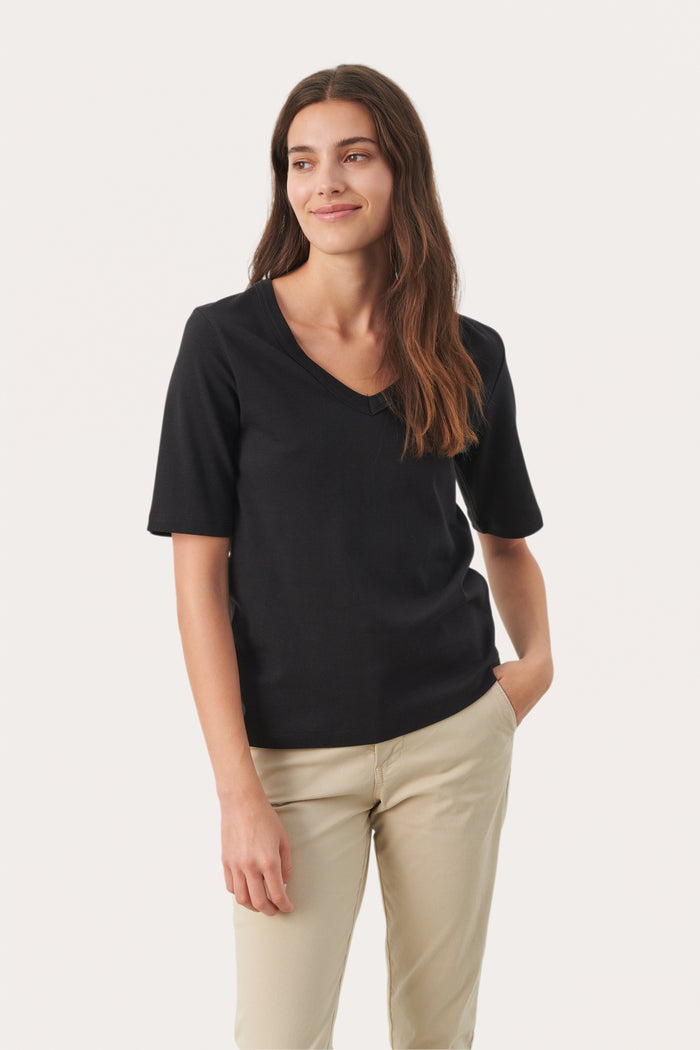 PART TWO RATANSA TEE | BLACK