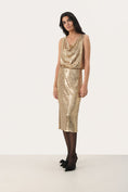 Load image into Gallery viewer, PART TWO TEFFANIA SKIRT | GOLD
