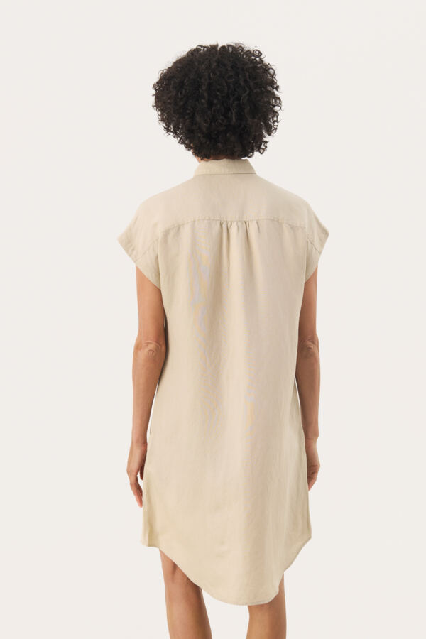 PART TWO ELLENA DRESS | WHITE PEPPER