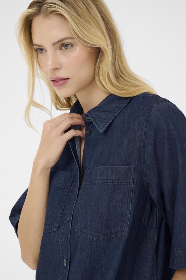 PART TWO SARDIA DRESS | RINSE BLUE DENIM