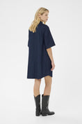 Load image into Gallery viewer, PART TWO SARDIA DRESS | RINSE BLUE DENIM
