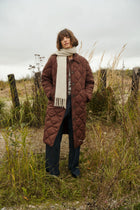 PART TWO CARINE QUILTED COAT | DOWNTOWN BROWN