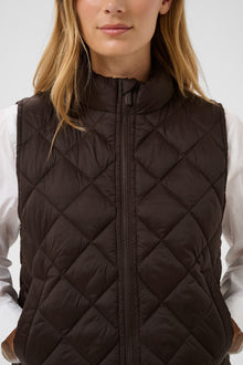 PART TWO CARLOTA VEST | MOLE BROWN