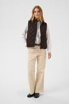 PART TWO CARLOTA VEST | MOLE BROWN