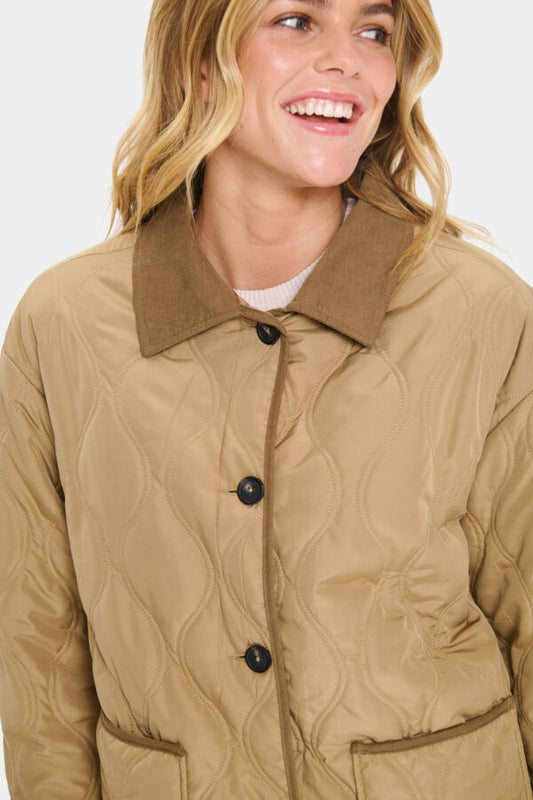 SAINT TROPEZ LOIS JACKET | PETRIFIED OAK