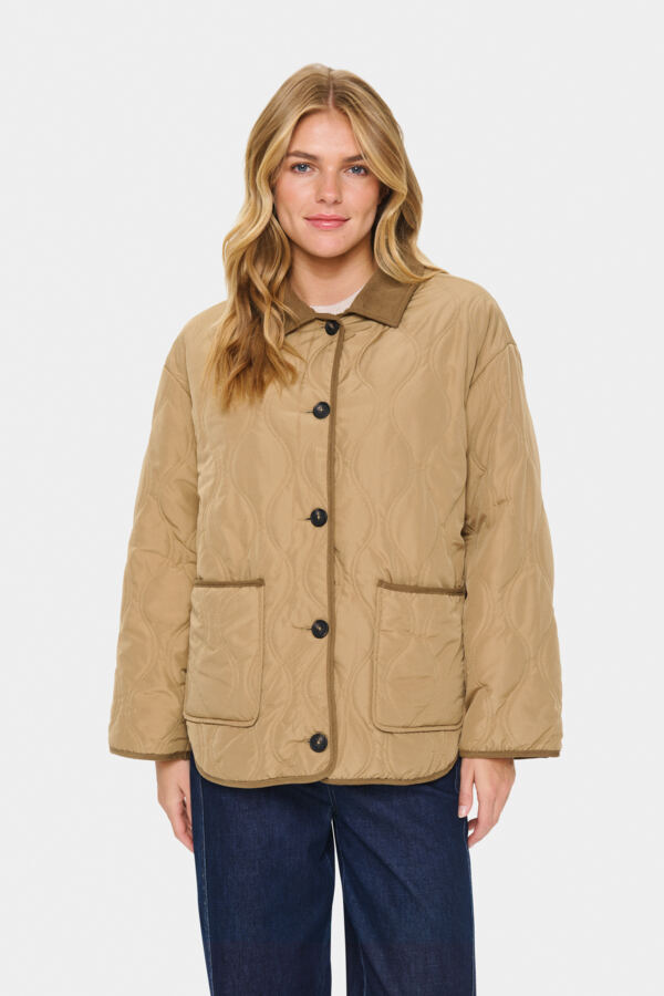 SAINT TROPEZ LOIS JACKET | PETRIFIED OAK