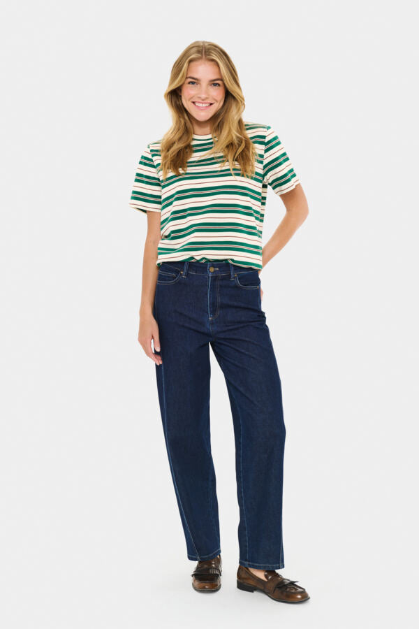 SAINT TROPEZ LOESA JEAN | DARK BLUE DENIM