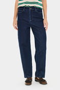 Load image into Gallery viewer, SAINT TROPEZ LOESA JEAN | DARK BLUE DENIM
